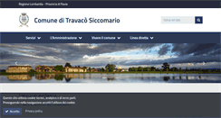 Desktop Screenshot of comune.travacosiccomario.pv.it